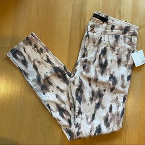 Patterned Joe’s jeans